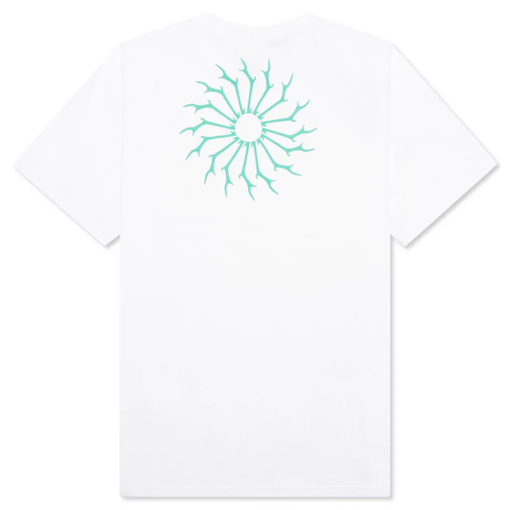 Round Pocket S/S Tee - White