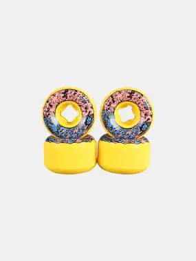 Santa Cruz Vomit Mini II 97a Slime Ball Wheels - Yellow