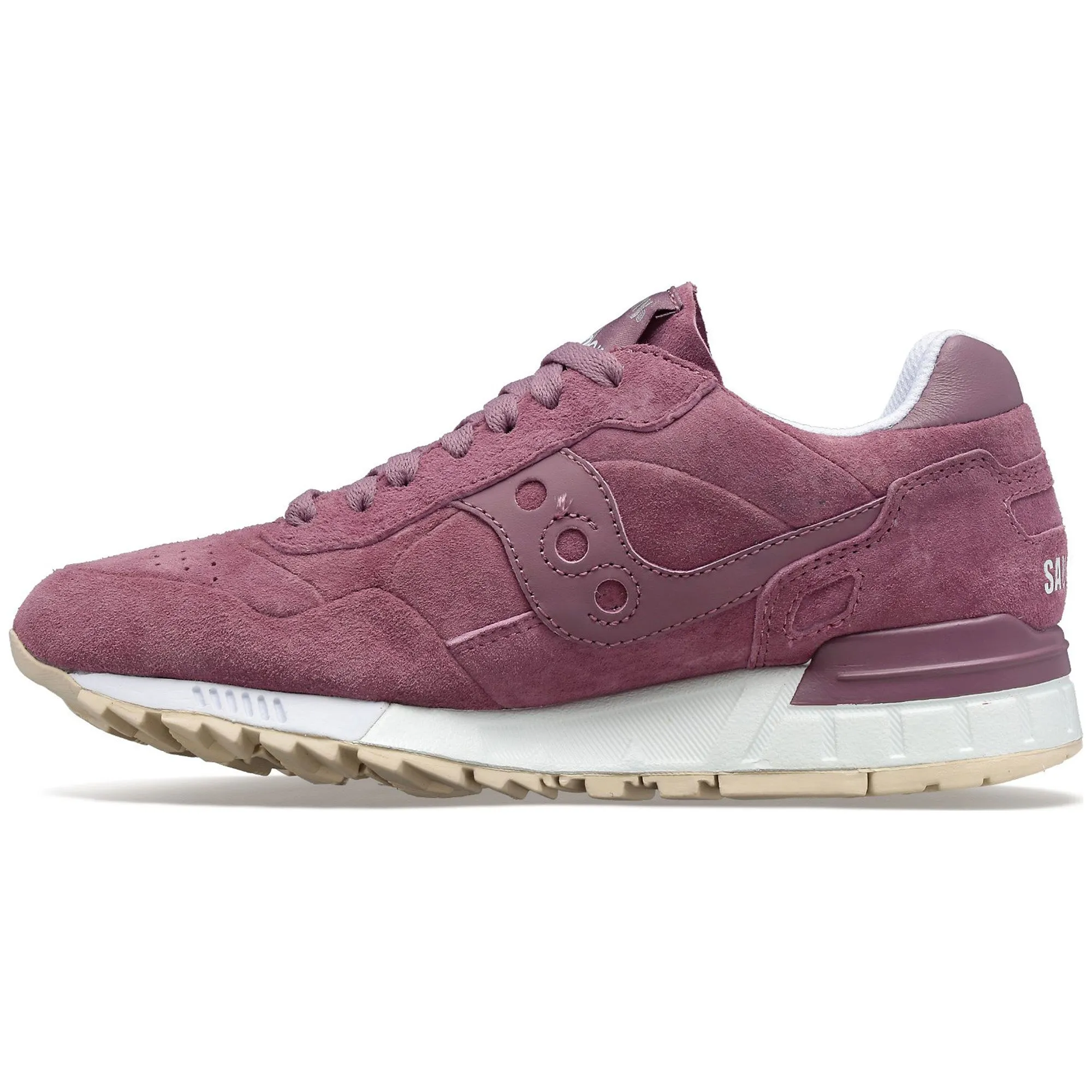 Saucony Shadow 5000 Premium Suede Trainers - Grape