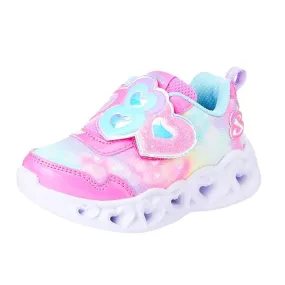 Scarpe da Bambina - SKECHERS Art. 302693NPKTQ sneakers con luci rosa