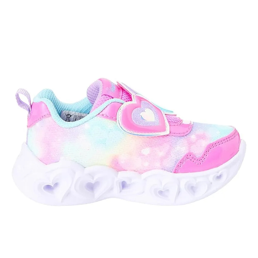 Scarpe da Bambina - SKECHERS Art. 302693NPKTQ sneakers con luci rosa