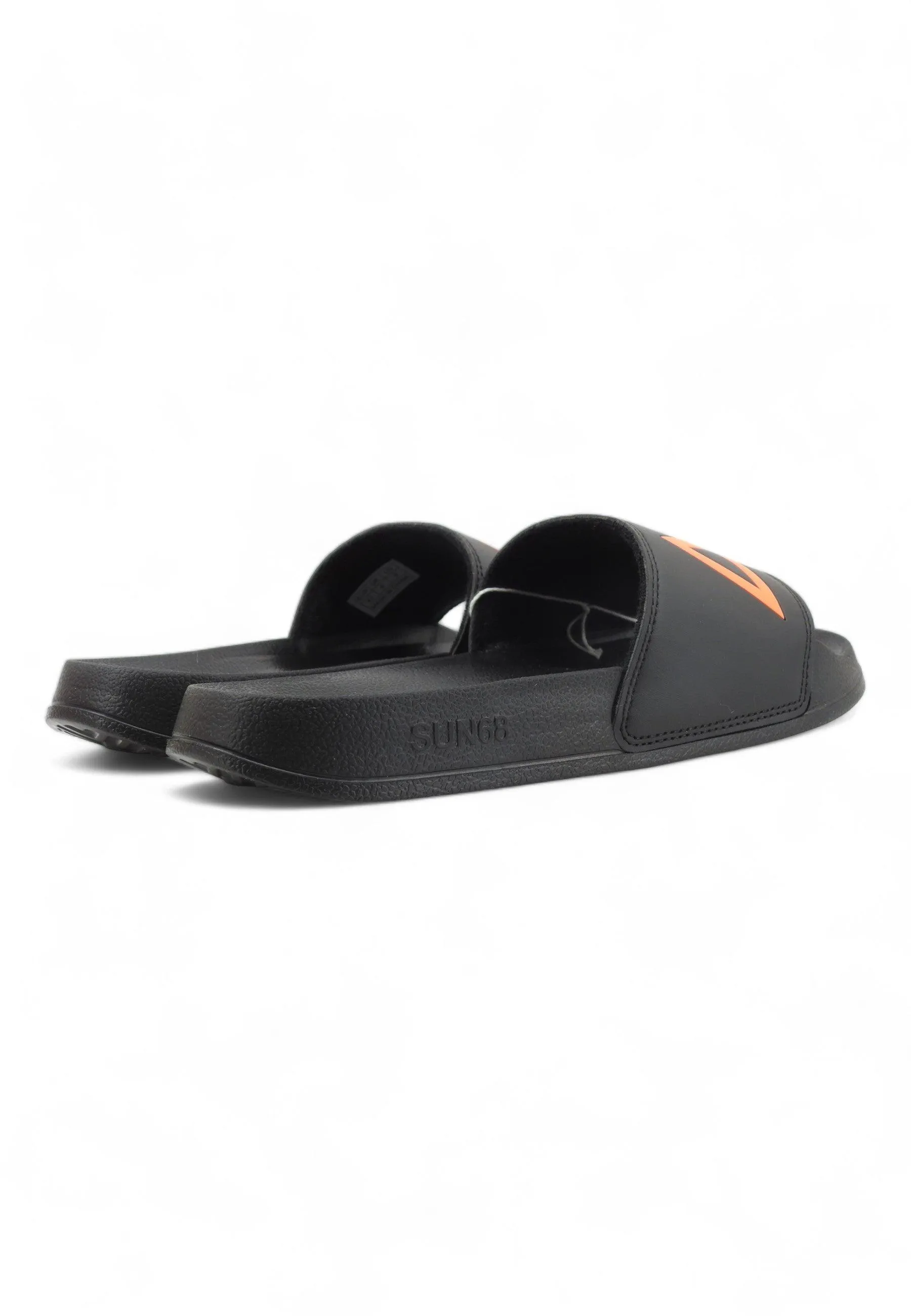 SUN68 Slippers Ciabatta Uomo Nero X34103