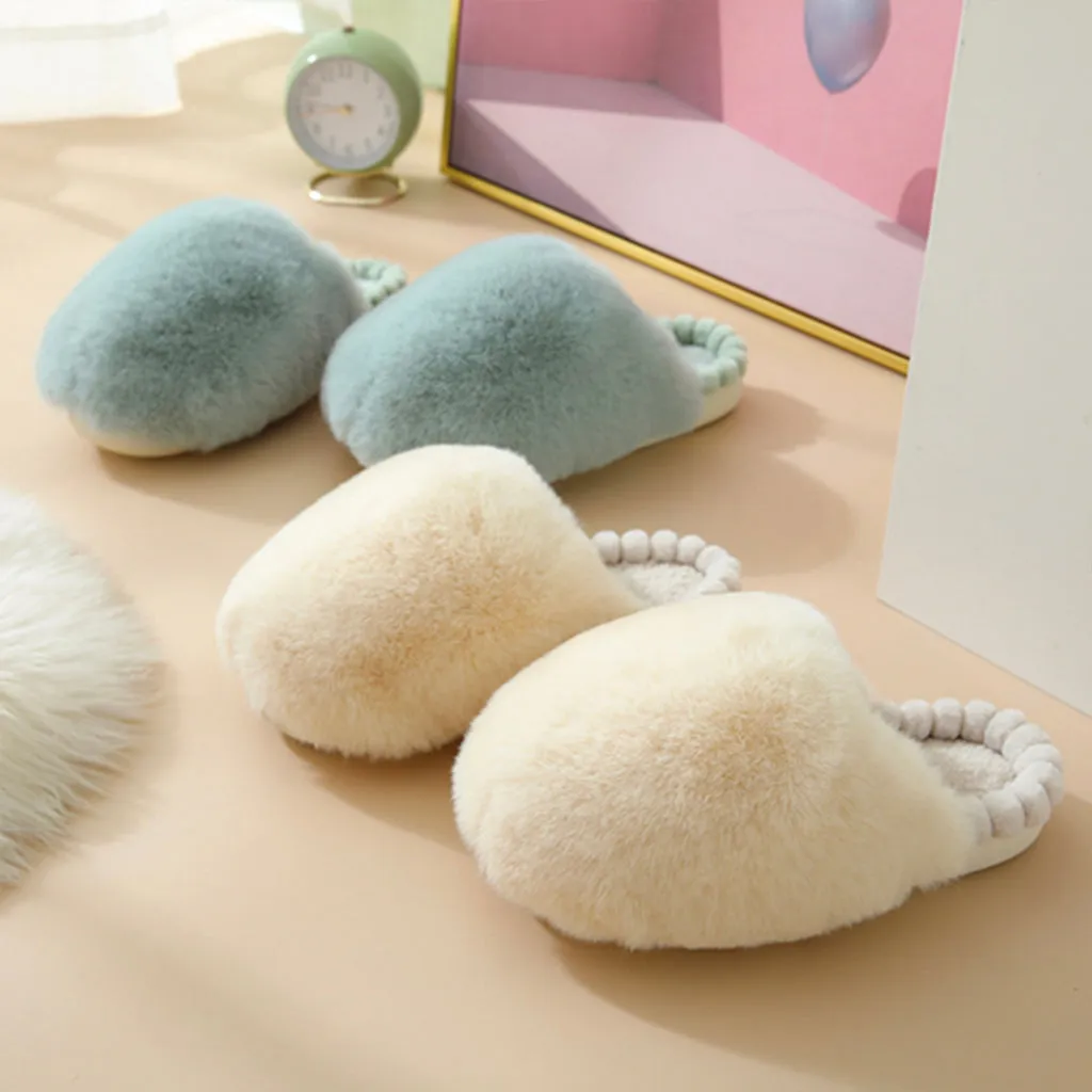 Super Fluffy Candy Slippers -