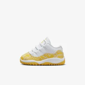 (TD) Air Jordan 11 Retro Low 'Yellow Snakeskin' (2023) 645107-107