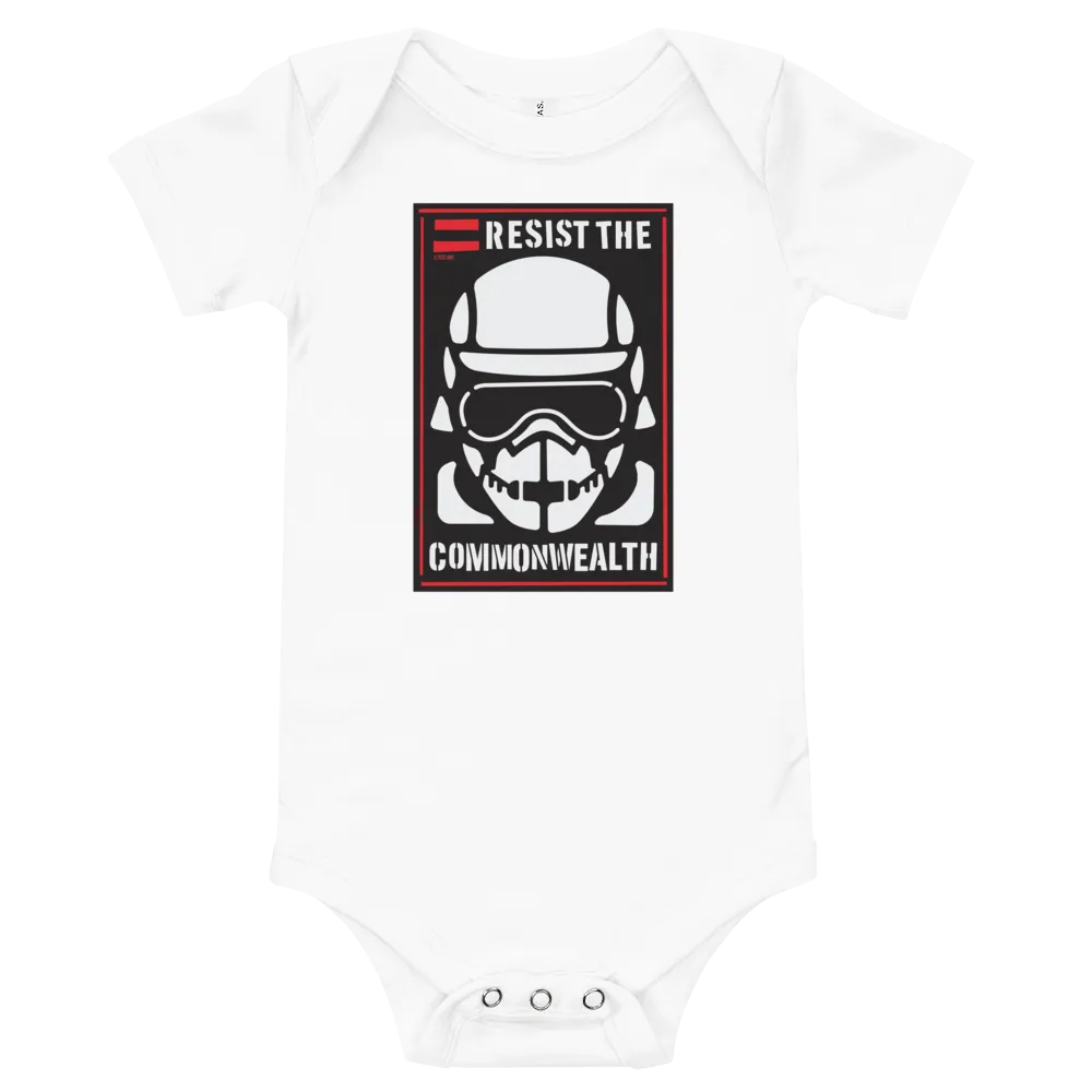 The Walking Dead Resist the Commonwealth Baby Bodysuit