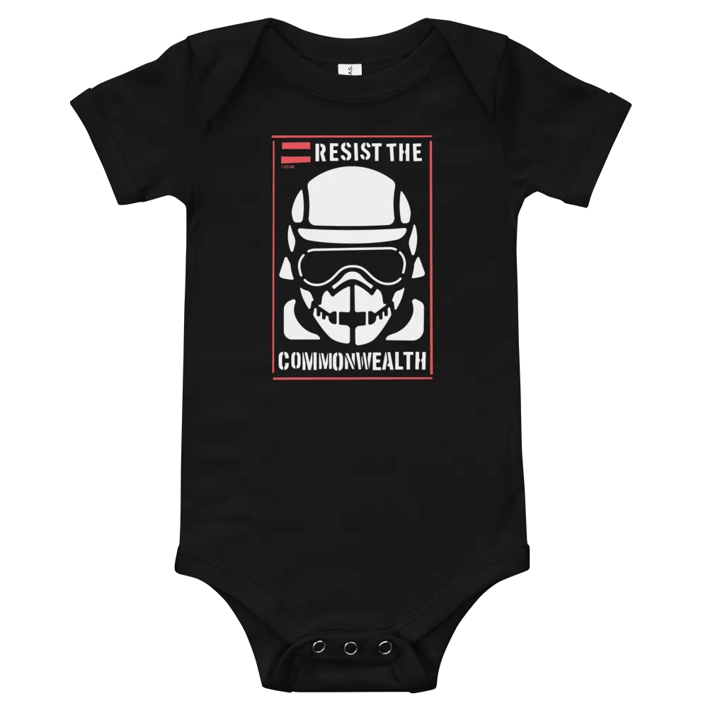 The Walking Dead Resist the Commonwealth Baby Bodysuit