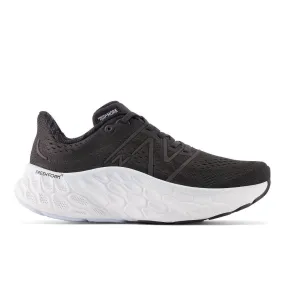 Women's New Balance Fresh Foam X More v4, Black, 9.5 D Wide