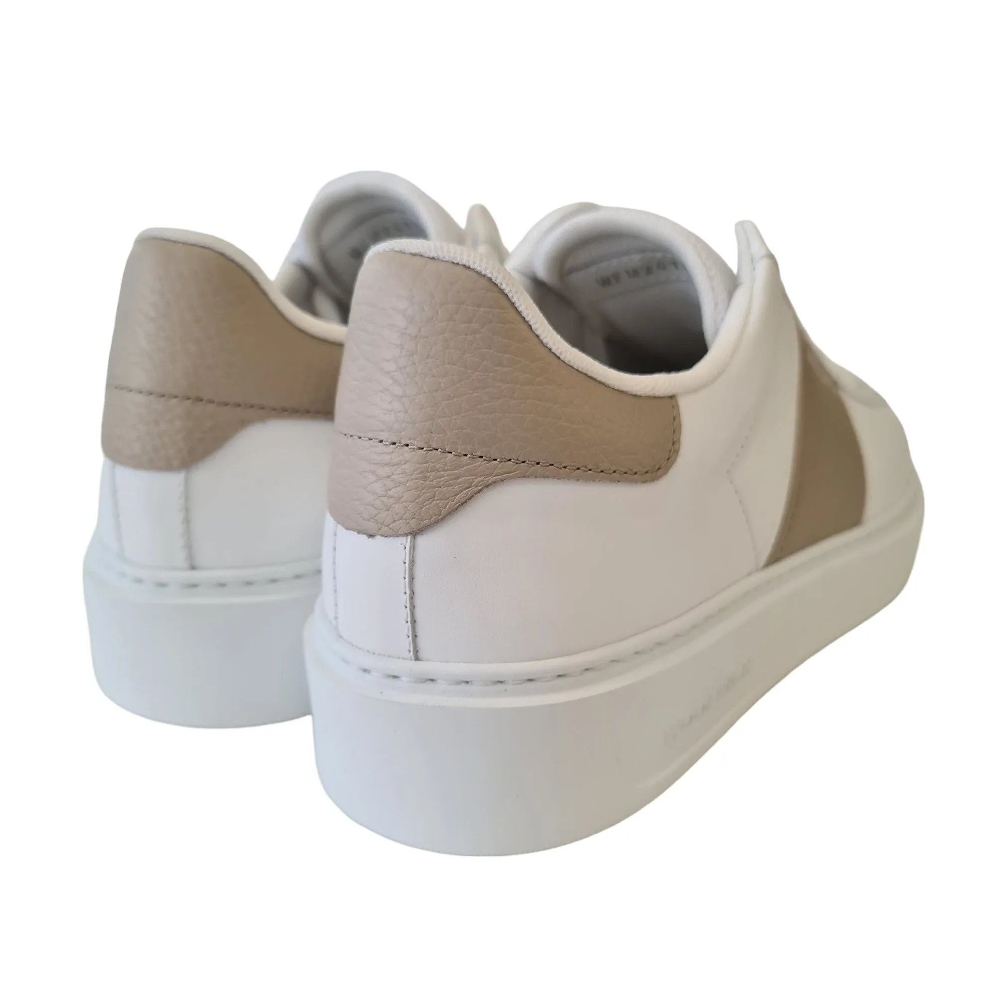 Woolrich Sneakers Uomo Bianco e Beige Rif.27