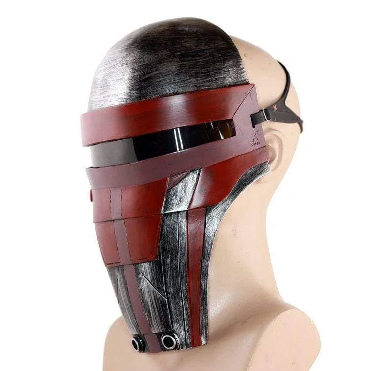 XCOSER Darth Revan Maske Kostüm Requisiten für Halloween Cosplay